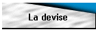 La devise